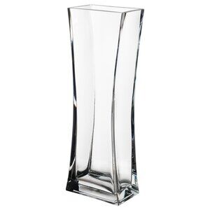 2 Ikea Rektangel Glass Vases 45 cm Tall (17 7/8 in)
